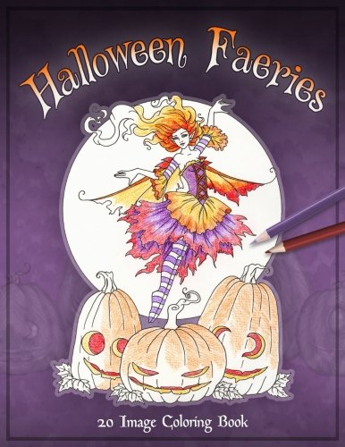 Halloween Faeries Coloring Book