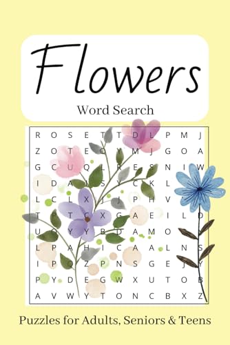 Flower and Gardening Word Search von Independently published