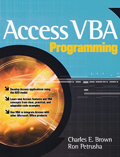 Access Vba Programming Access Vba Programming