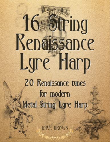 16 String Renaissance Lyre Harp von Independently published