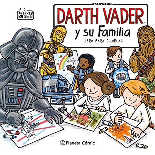 Star Wars Darth Vader y su familia Libro para colorear (Star Wars: Jeffrey Brown)