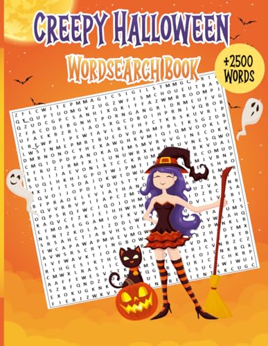 Creepy Halloween Wordsearch Book von Staten House