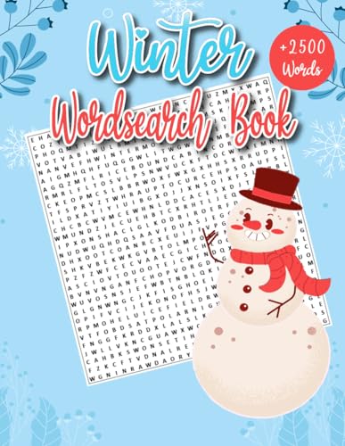 Winter Wordsearch Book