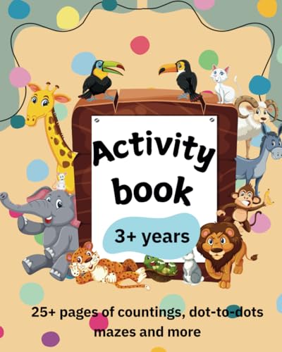 THE ANIMAL ACTIVITY BOOK: PLAY, LEARN AND DISCOVER.: A journey of tracing, counting, and matching for animal lovers von Independently published