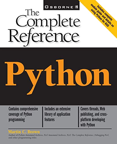 Python: The Complete Reference (Complete Reference Series)