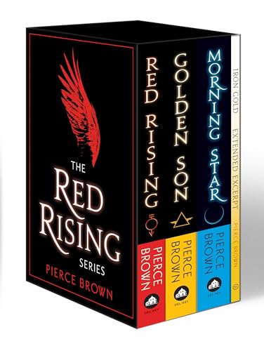 Red Rising 3-Book Box Set: Red Rising, Golden Son, Morning Star, and an exclusive extended excerpt of Iron Gold von Del Rey