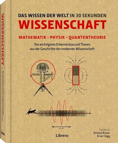 Das Wissen der Welt in 30 Sekunden: Mathematik - Physik - Quantentheorie von Librero