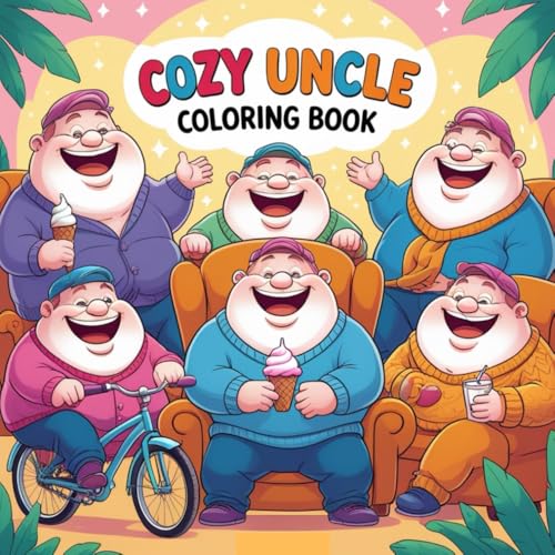 Cozy Uncle: Funny Fat Man Coloring Book for Adults – A Stress Relief and Relaxation Experience: A Fun Adult Coloring Book for Stress Relief, Mindfulness, and Relaxation Cozy Uncle: Funny Fat Man Coloring Book for Adults – A Stress Relief and Relaxation Experience: A Fun Adult Coloring Book for Stress Relief, Mindfulness, and Relaxation von Independently published
