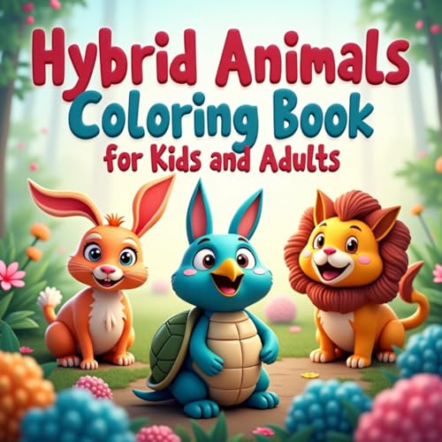 Hybrid Animals Coloring Book for Kids and Adults: Fun & Unique Fantasy Creatures to Color for Stress Relief and Creativity: A Whimsical Coloring Book ... and More – Perfect for Relaxation Hybrid Animals Coloring Book for Kids and Adults: Fun & Unique Fantasy Creatures to Color for Stress Relief and Creativity: A Whimsical Coloring Book ... and More – Perfect for Relaxation von Independently published