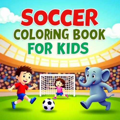 Soccer Coloring Book for Kids: Exciting Football Fun with Animals and Children | Simple & Cute Coloring Pages for Young Players Soccer Coloring Book for Kids: Exciting Football Fun with Animals and Children | Simple & Cute Coloring Pages for Young Players von Independently published