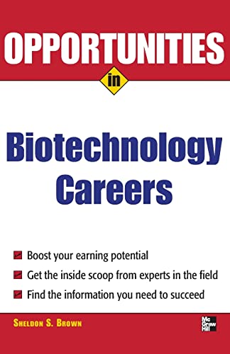 Opportunities in Biotech Careers (Opportunities Inâ|Series) von McGraw-Hill Education