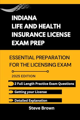 INDIANA LIFE AND HEALTH INSURANCE LICENSE EXAM PREP: Essential Preparation for the Licensing Exam (USA LIFE AND HEALTH INSURANCE LICENSE EXAM PREP HANDBOOK, Band 7) INDIANA LIFE AND HEALTH INSURANCE LICENSE EXAM PREP: Essential Preparation for the Licensing Exam (USA LIFE AND HEALTH INSURANCE LICENSE EXAM PREP HANDBOOK, Band 7) von Independently published