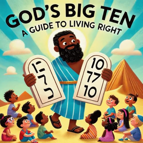 God's Big Ten: A Guide To Living Right: A children’s guide to understand the Ten Commandments von Independently published