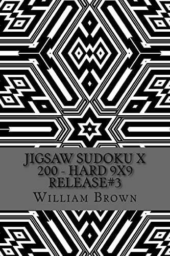 Jigsaw Sudoku X 200 - Hard 9x9 release#3