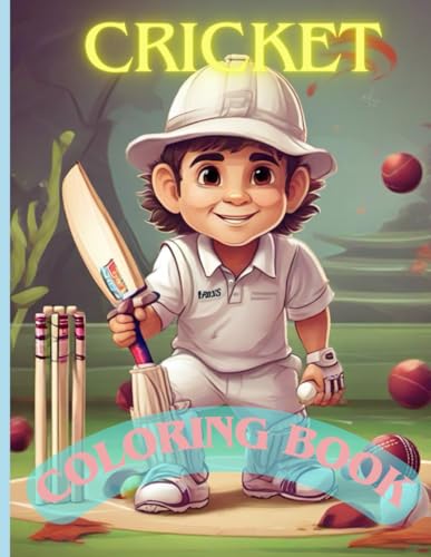 cricket coloring book: Cute and Funny Cricket Design with High-Quality Pages For Boys, Girls Creative and Relax