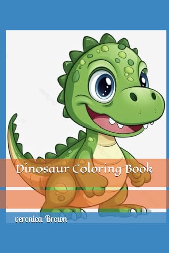 Dinosaur Coloring Book von Independently published