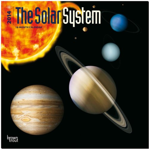 Solar System 2014 - Sonnensystem: Original BrownTrout-Kalender [Mehrsprachig] [Kalender] (Wall-Kalender) von Browntrout Publ