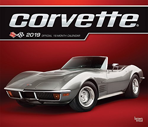 Corvette 2019 - 18-Monatskalender: Original BrownTrout-Kalender - Deluxe [Mehrsprachig] [Kalender] (Deluxe-Kalender)