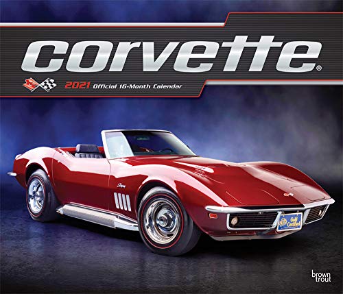 Corvette 2021 - 16-Monatskalender: Original BrownTrout-Kalender - Deluxe [Mehrsprachig] [Kalender] (Deluxe-Kalender)