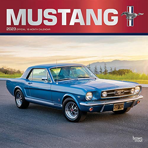 Mustang – Ford Mustang 2023 – 16-Monatskalender: Original BrownTrout-Kalender [Mehrsprachig] [Kalender] (Wall-Kalender)