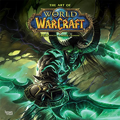 The Art of World of Warcraft 2018 - 18-Monatskalender: Original BrownTrout-Kalender [Mehrsprachig] [Kalender] (Wall-Kalender)