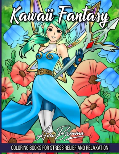 Kawaii Fantasy Coloring Book: An Adult Coloring Book Featuring Cute Kawaii Witches, Fairies, Mermaids and More! Kawaii Fantasy Coloring Book: An Adult Coloring Book Featuring Cute Kawaii Witches, Fairies, Mermaids and More! von Independently published