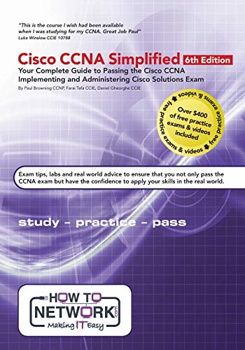 Cisco CCNA Simplified: Your Complete Guide to Passing the Cisco CCNA Implementing and Administering Cisco Solutions Exam (Cisco CCNA Simplified: Your ... and Administering Cisco Solutions Exam) von Reality Press Ltd.