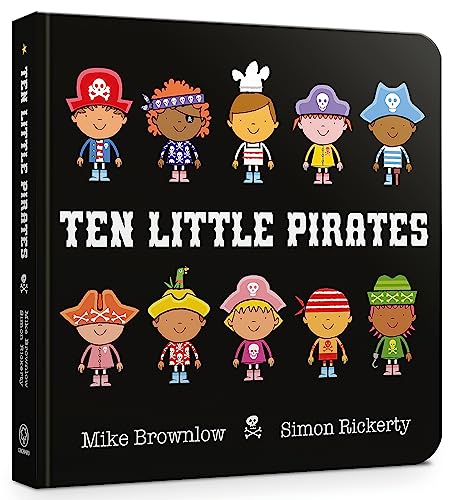 Ten Little Pirates Board Book