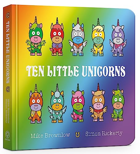 Ten Little Unicorns Board Book von Orchard Books