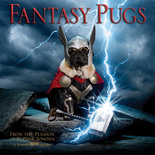 Fantasy Pugs 2019 Calendar von BrownTrout