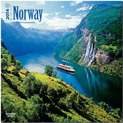 Norway 2014 - Norwegen: Original BrownTrout-Kalender [Mehrsprachig] [Kalender] (Wall-Kalender) von Brown Trout-Auslieferer Flechsig