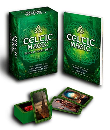 Celtic Magic Book & Card Deck: Includes a 50-card Deck and a 128-page Guide Book (Sirius Oracle Kits, 10) von Sirius Entertainment