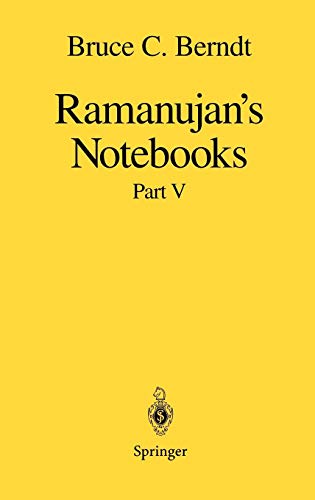 Ramanujan's Notebooks: Part V von Springer