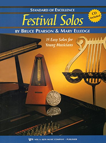 W37TP - Standard of Excellence - Festival Solos Book/CD Book 2 - Trumpet