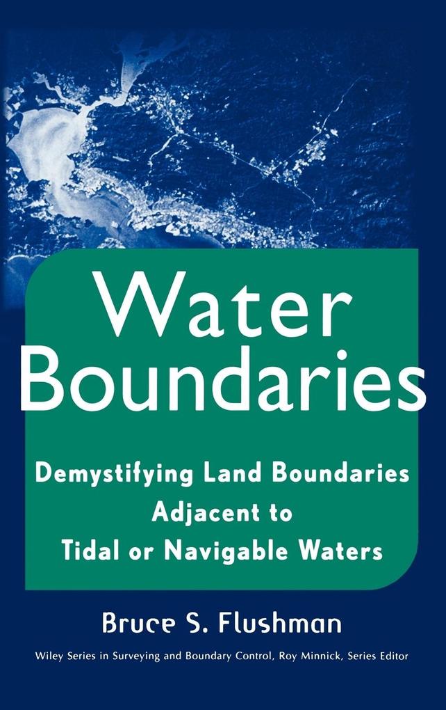 Water Boundaries von John Wiley & Sons