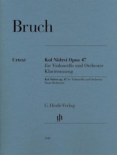 Kol Nidrei Opus 47 für Violoncello und Orchester, Klavierauszug: Instrumentation: Violoncello and Piano, Violoncello Concertos (G. Henle Urtext-Ausgabe) Kol Nidrei Opus 47 für Violoncello und Orchester, Klavierauszug: Instrumentation: Violoncello and Piano, Violoncello Concertos (G. Henle Urtext-Ausgabe)