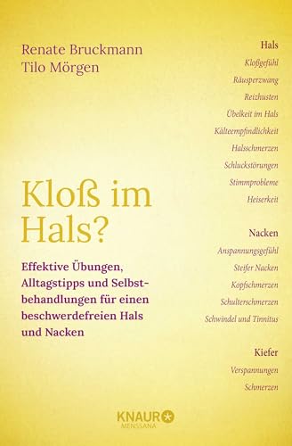 Kloß im Hals?: Effektive Übungen, Alltagstipps und Selbstbehandlungen für einen beschwerdefreien Hals und Nacken (Pohltherapie - Schmerzen körpertherapeutisch selbst behandeln) von Knaur MensSana HC