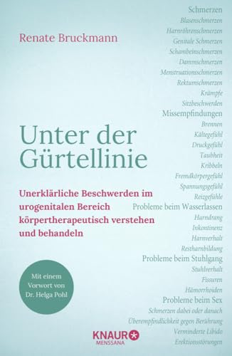 Unter der Gürtellinie: Unerklärliche Beschwerden im urogenitalen Bereich körpertherapeutisch verstehen und behandeln (Pohltherapie - Schmerzen körpertherapeutisch selbst behandeln)