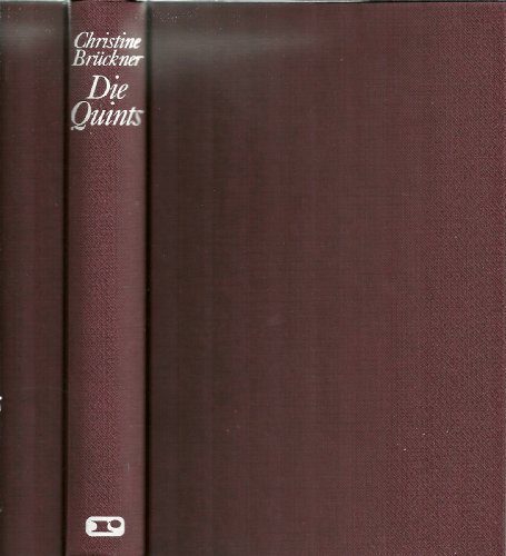 Die Quints: Roman (Edition Richarz im Verlag C W Niemeyer. Grossdruckreihe / Bücher in grosser Schrift)