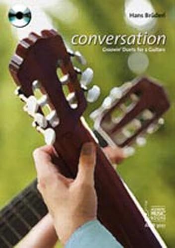 conversation: Grooving Duets for 2 Guitars: Grooving Duets for 2 Guitars. Für akustische Gitarren. Niveau Mittelstufe
