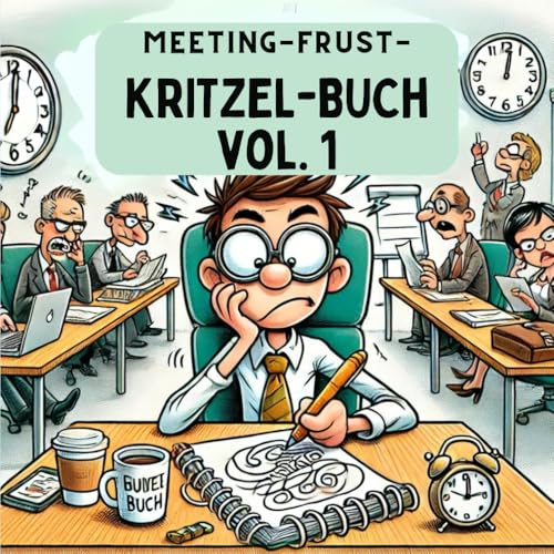 Meeting-Frust-Kritzel-Buch Vol. 1 von Independently published