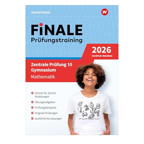 FiNALE - Prüfungstraining Zentrale Prüfungen 10 Gymnasium Nordrhein-Westfalen: Prüfungstraining Mathematik 2026 von Westermann Lernwelten GmbH