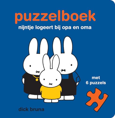 nijntje logeert bij opa en oma: puzzelboek