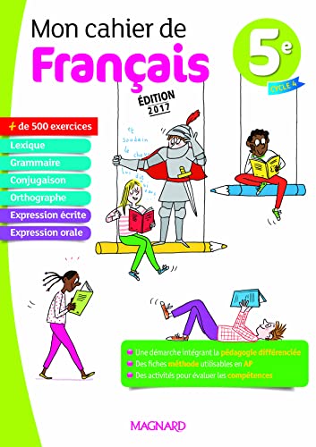 Mon cahier de francais 5e von MAGNARD