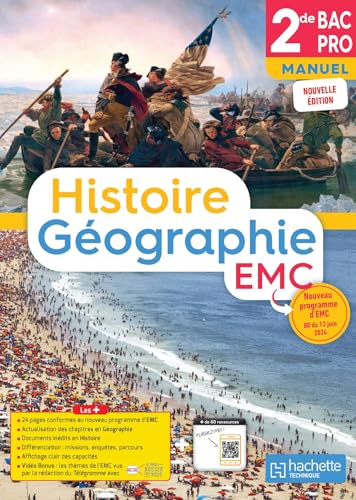Histoire-Géographie-EMC-2de Bac Pro (manuel) - Éd. 2025 von HACHETTE EDUC