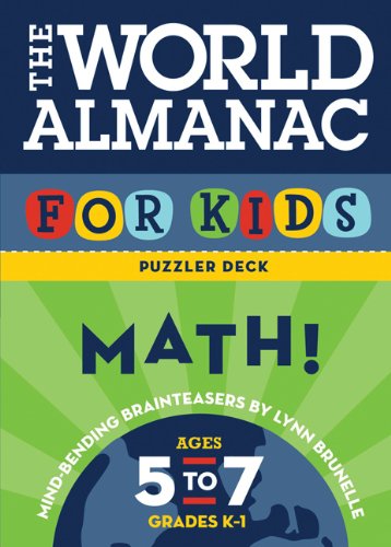 The World Almanac for Kids Puzzler Deck: Numbers & Counting: Ages 5-7, Grades K-1: Mind-bending Brainteasers
