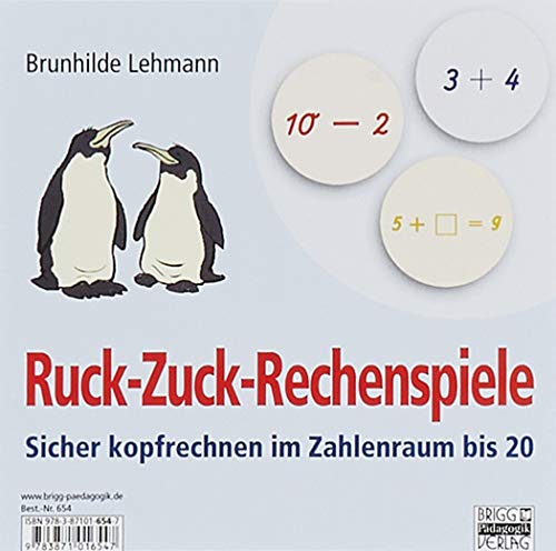 Ruck-Zuck-Rechenspiele: Sicher kopfrechnen im Zahlenraum bis 20 von Brigg Verlag KG