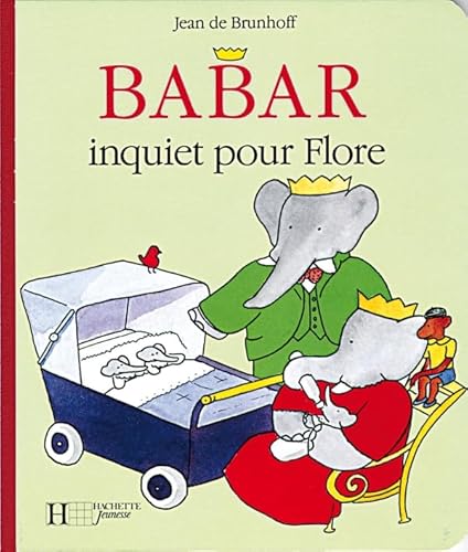Babar inquiet pour Flore von HACHETTE JEUN.