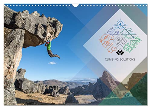 Climbing Solutions - Bergsport weltweit (Wandkalender 2025 DIN A3 quer), CALVENDO Monatskalender von CALVENDO