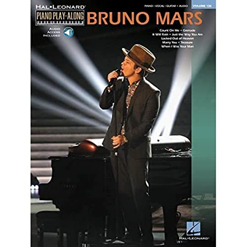 Bruno Mars: Noten, CD für Klavier (Hal Leonard Piano Play-Along, Band 126): Piano, Vocal, Guitar (Hal Leonard Piano Play-Along, 126, Band 126)